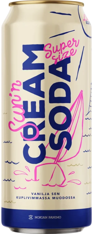 Sun'n Cream Soda Super Size