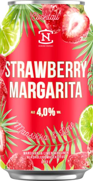 Strawberry Margarita Cocktail 4,0%