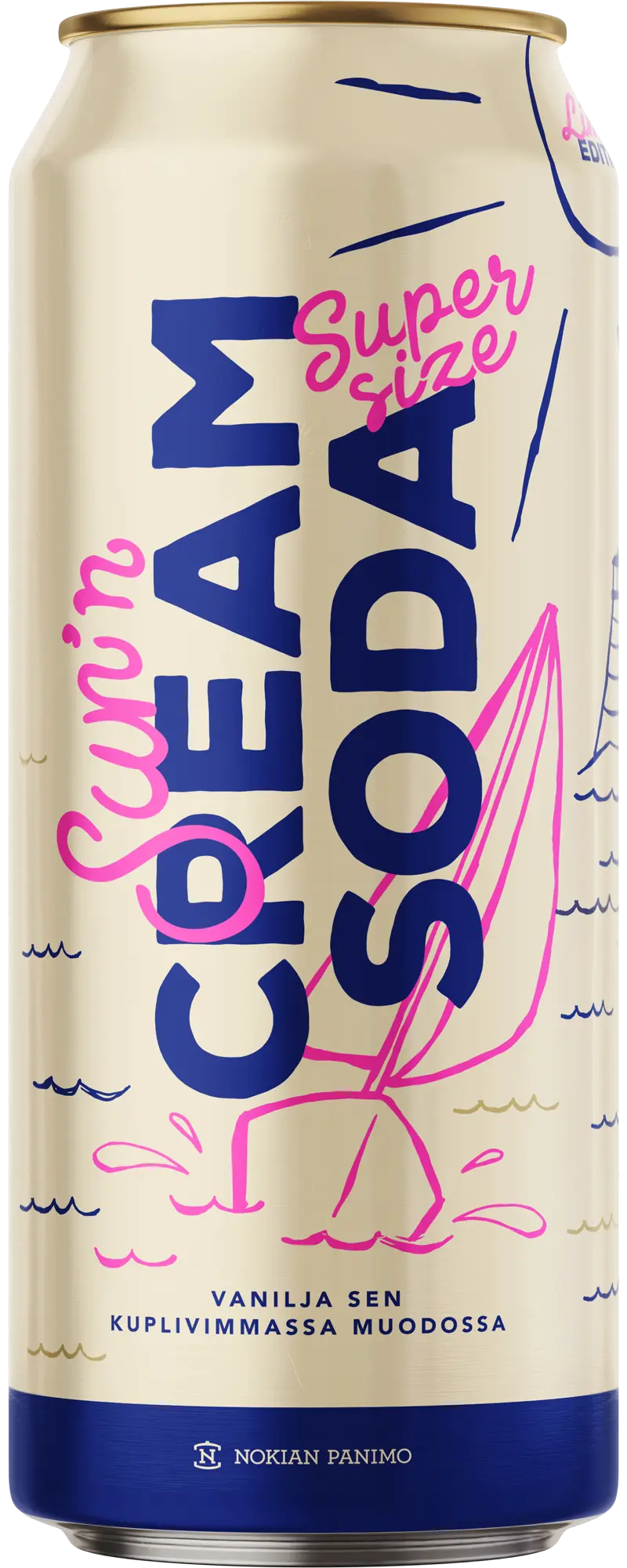 Sun’n Cream Soda Super Size