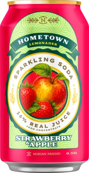 Hometown Lemonades Strawberry & Apple