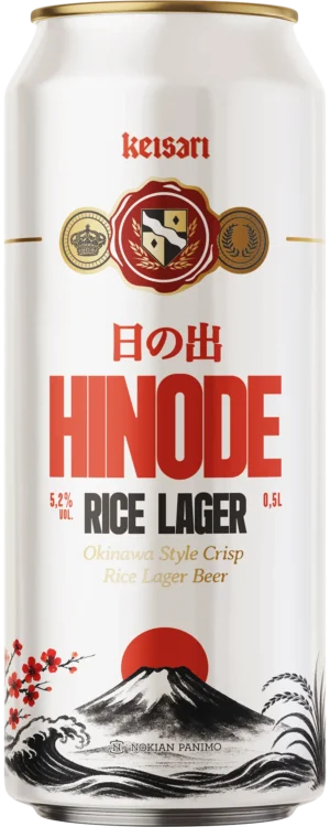 Keisari Hinode Rice Lager