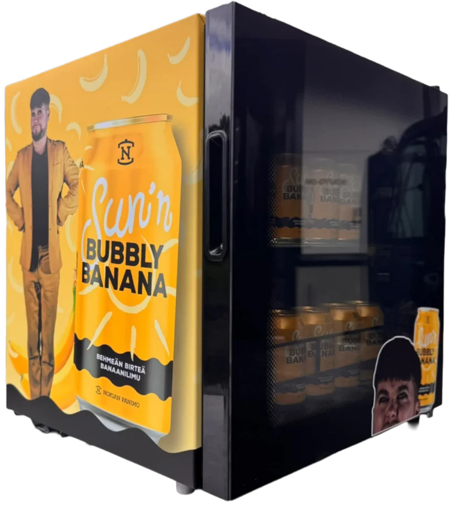 Sun'n Bubbly Banana -minijaakaappi