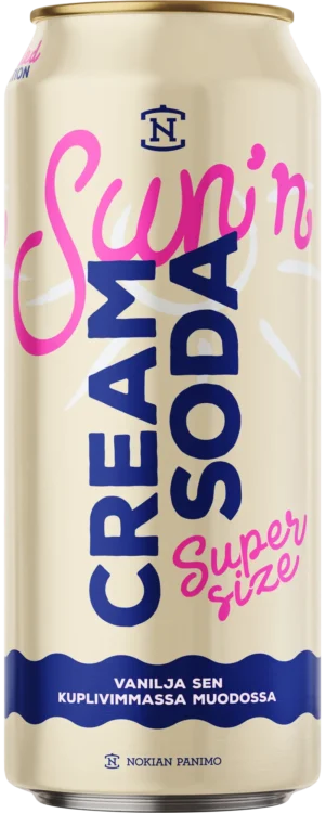Sun'n Cream Soda Super Size